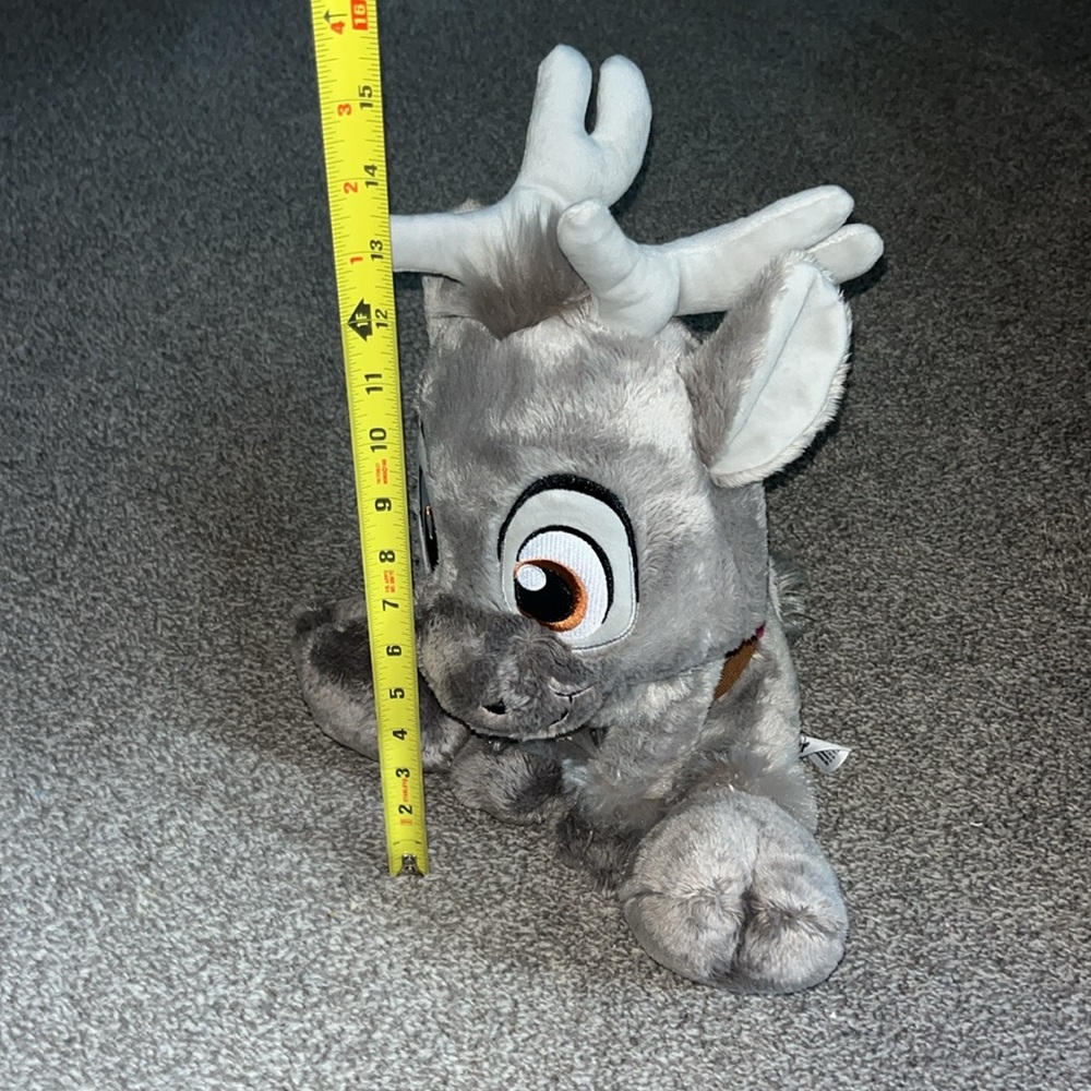 Disney Parks Frozen Sven Reindeer Big Feet Plush Stuffed Animal - Picture 7 of 7